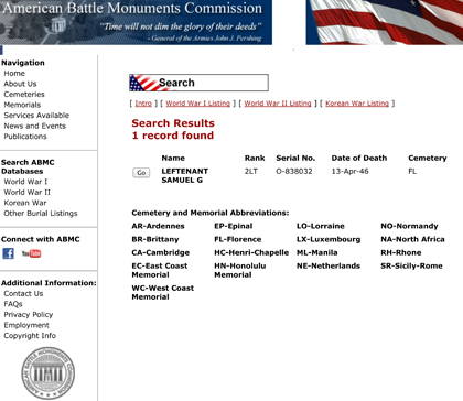 American Battle Monuments Commission